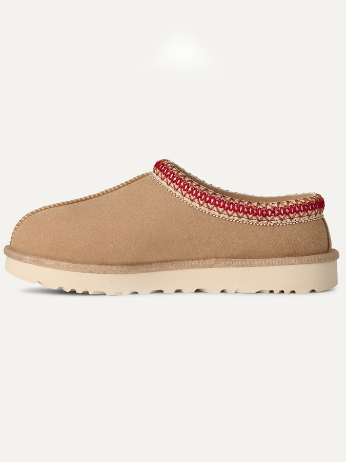 Ugg Tasman II Sand/Dark Cherry Shoes | SAND/DARK CHERRY (SDDR)
