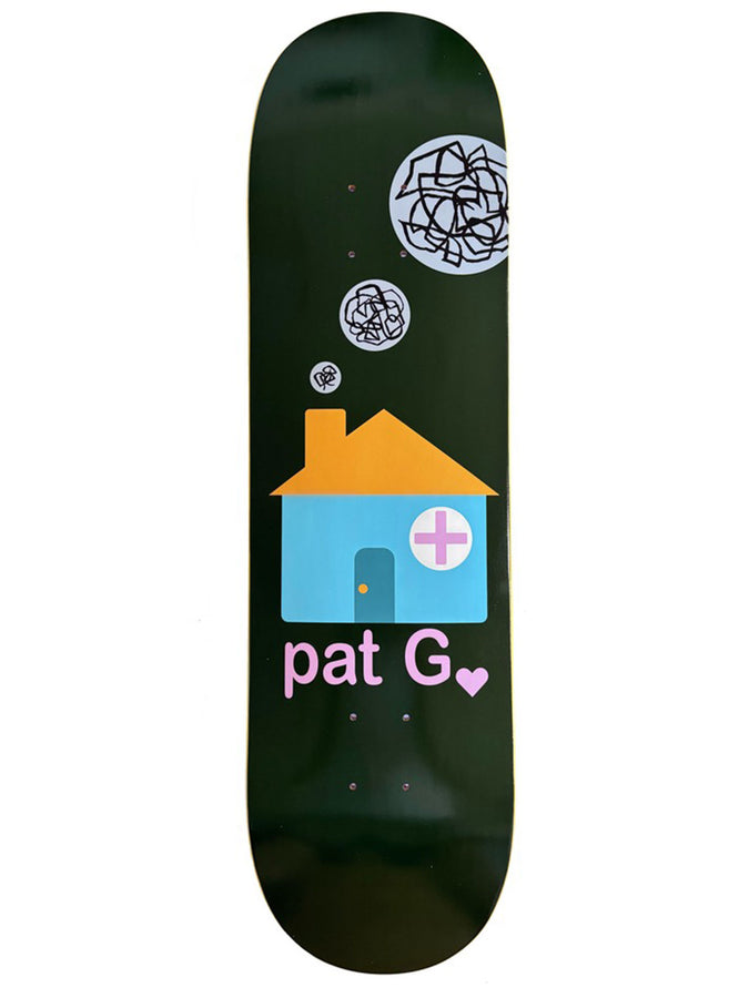 Frog G's House Skateboard Deck | GREEN