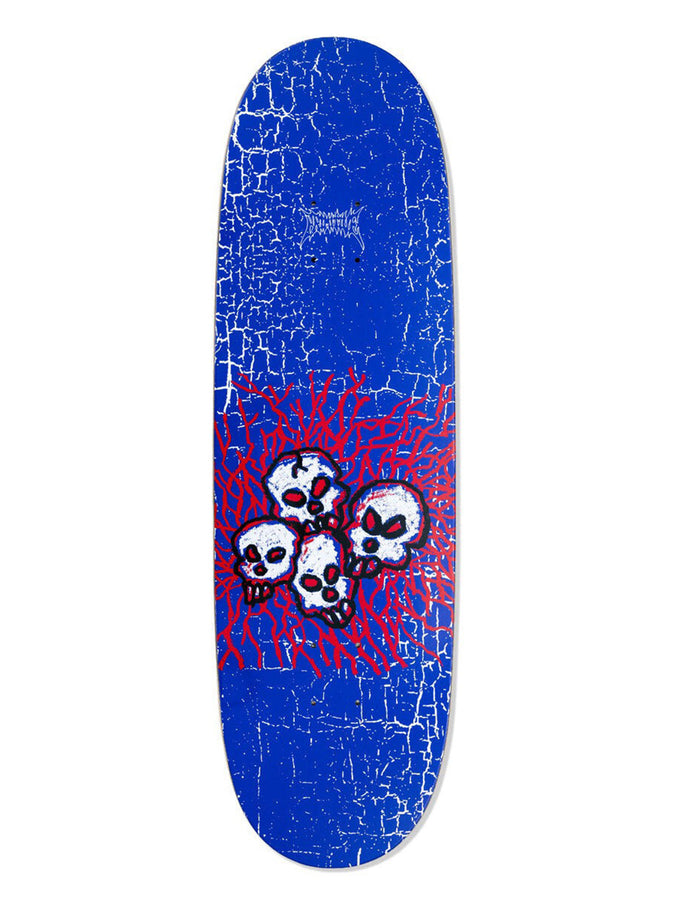 Primitive Villani Brainwash 9.125’’ Skateboard Deck | BLUE