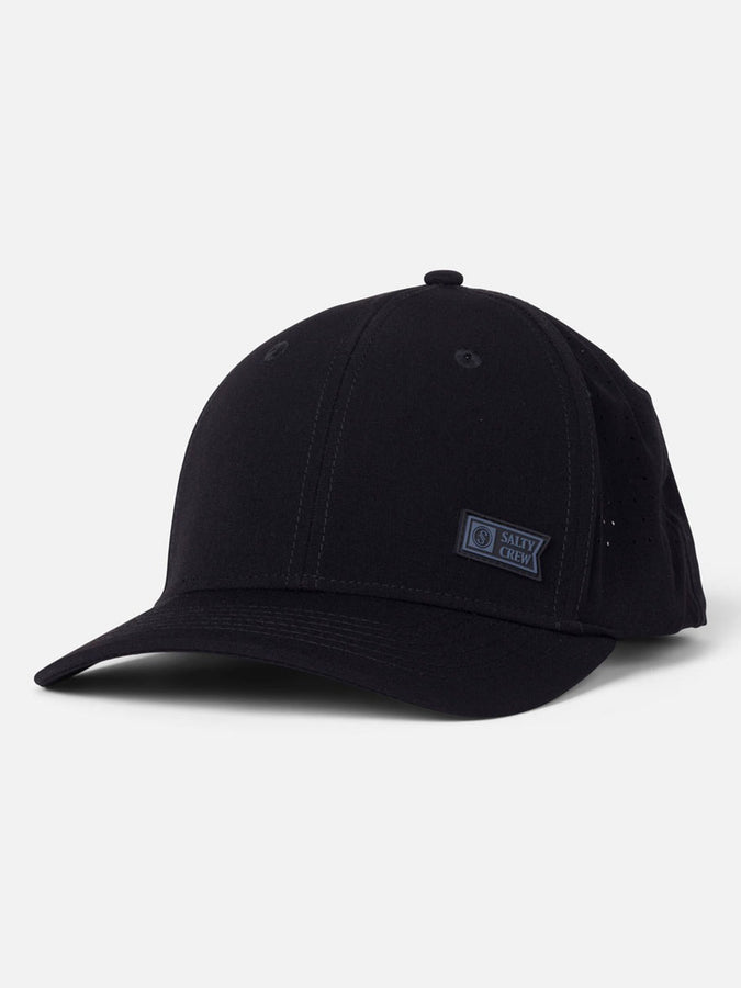 Salty Crew Lowdown Navy Snapback Hat | BLACK