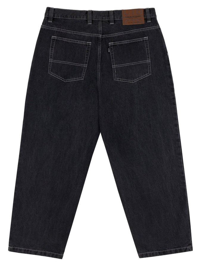 Chain To Bank Billions Baggy Fit Jeans Fall 2027 | GREY STONE