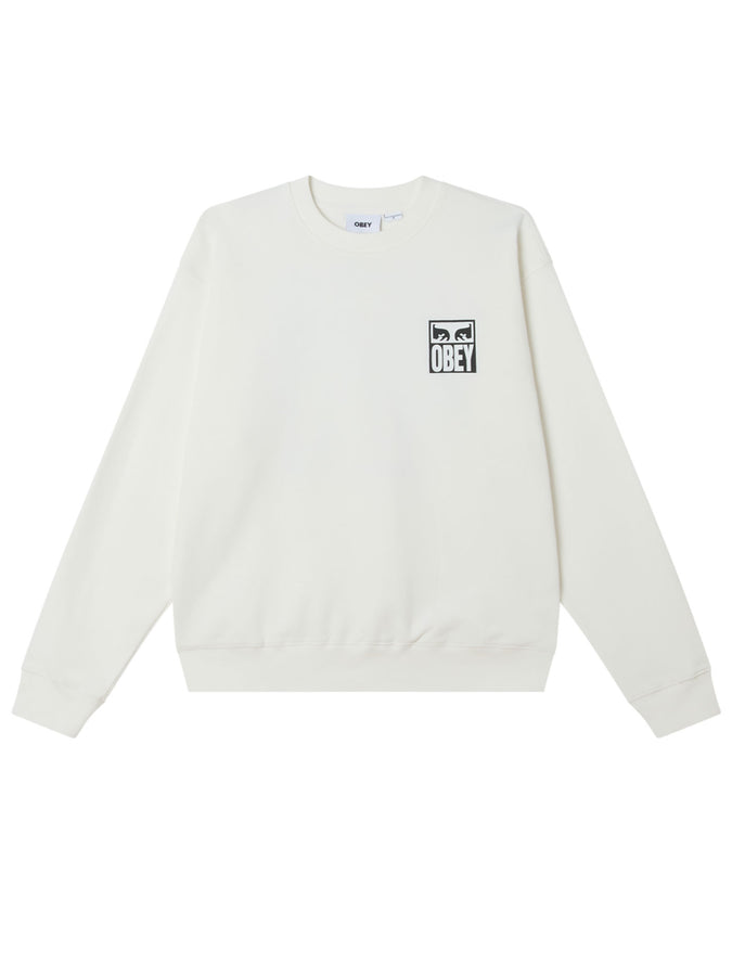 Obey Eyes Icon 2 Crewneck Sweatshirt Spring 2026 | OFF WHITE (OFF)