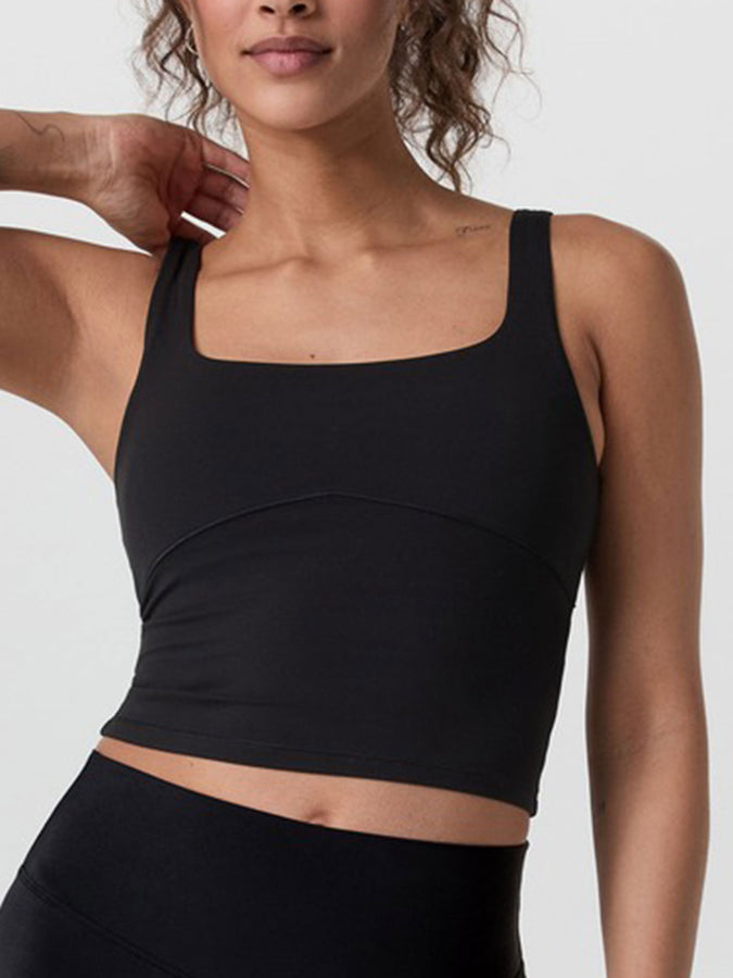 Vuori AllTheForm Support Tank Top Spring 2026 | BLACK (BLK)