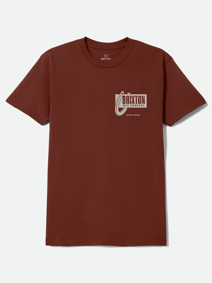 Brixton Larkspur T-Shirt Holiday 2026 | DARK BRICK