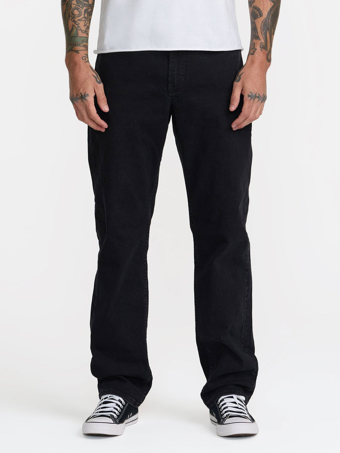 Rvca Weekend Dayshift Jeans Fall 2026 | BLACK OVERDYE (BDY)