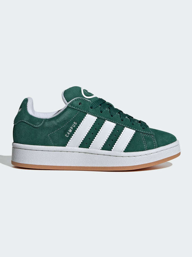 Adidas Campus 00s Dark Green/White/Off White Shoes Spring 2026 | DARK GREEN/WHITE/OFF WHITE