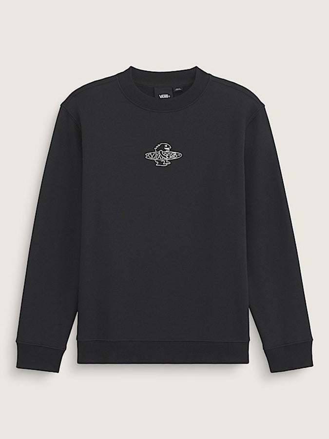 Vans Food Spot Crewneck Sweatshirt Fall 2026 | BLACK (BLK)