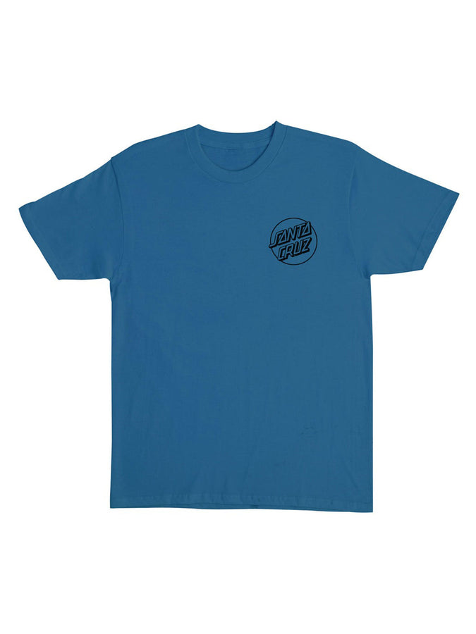 Santa Cruz Opus Dot T-Shirt Summer 2026 | INDIGO BLUE/BLACK