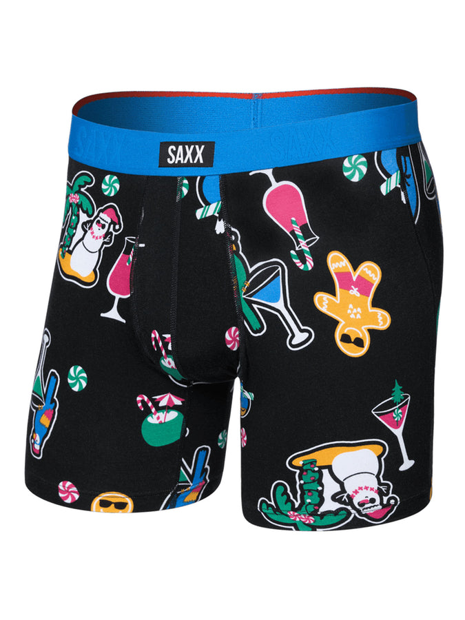 Saxx Vibe Xtra Island Holiday Black Boxer | ISLAND HOLIDAY BLACK (ISH)