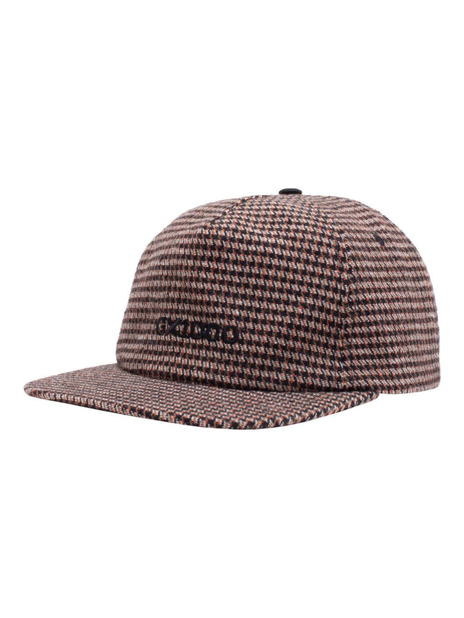 Gx1000 Mini Og Logo Houndstooth Snapback Hat | BROWN