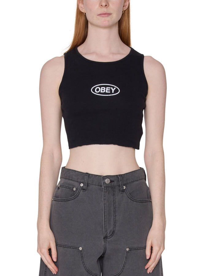 Bold Oval Morgan Raw Edge Tank Summer 2026 | DIGITAL BLACK (DIB)