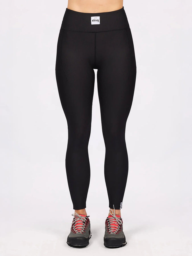 Eivy Pocket Rib Tights Black Base Layer Bottom Winter 2027 | BLACK