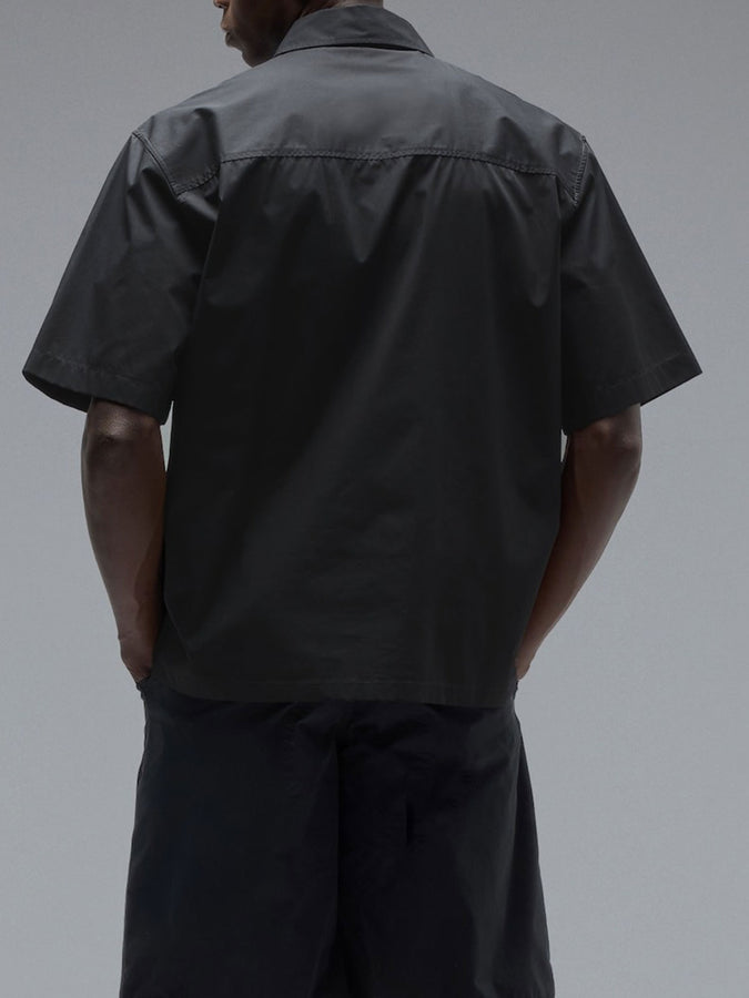 Oakley Echo Rise Short Sleeve Buttondown Shirt Spring 2026 | PITCH BLACK (021)