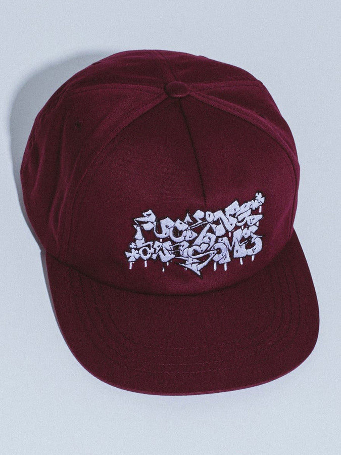 Fucking Awesome Liter 6 Panel Snapback Hat Spring 2026 | MAROON BLACK