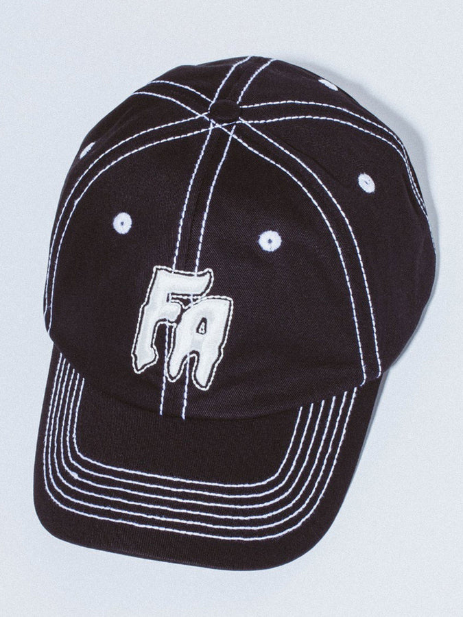 Fucking Awesome Seduction Contrast Stitch Strapback Hat | BLACK