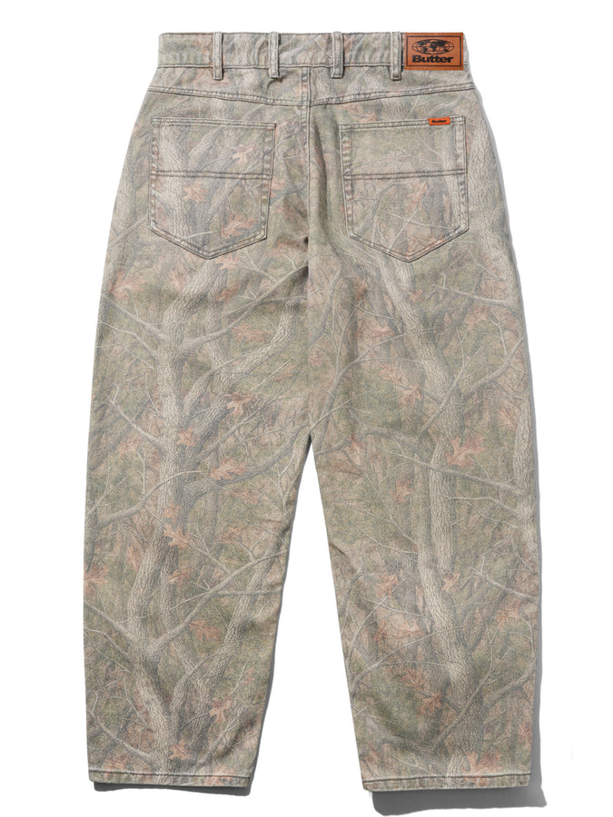 Butter Goods Baggy Forest Camo Jeans Fall 2026 | FOREST CAMO