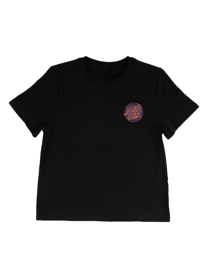 Santa Cruz Fracture Trance Dot T-Shirt Summer 2026 | BLACK