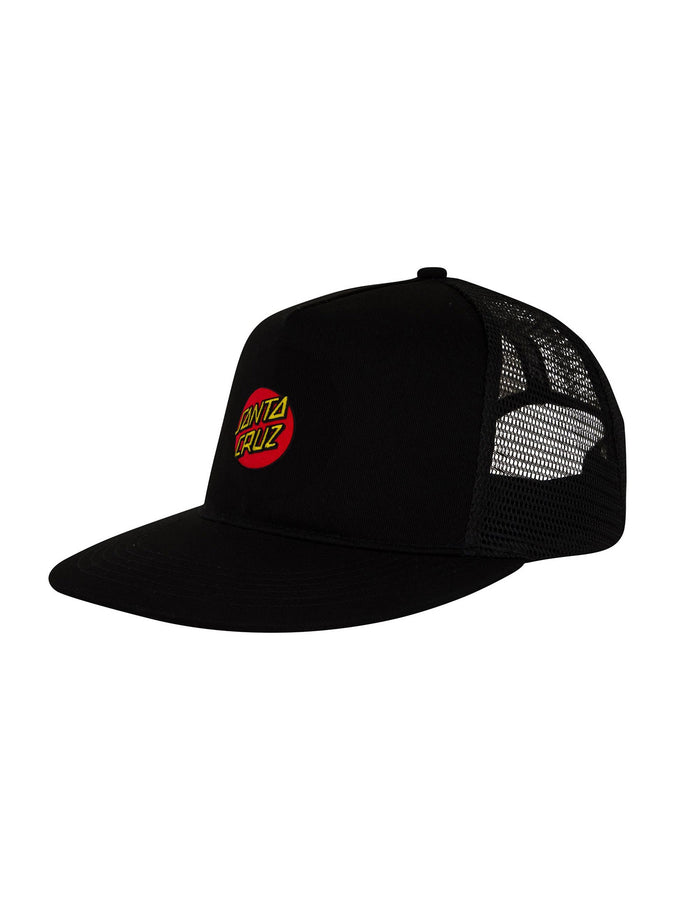 Santa Cruz Cruz Embroidered Trucker Hat | BLACK