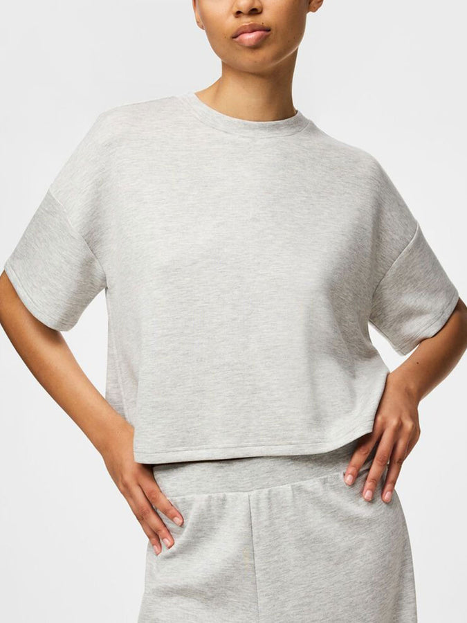 Pieces Polly 2/4 Sweat Top Fall 2026 | 