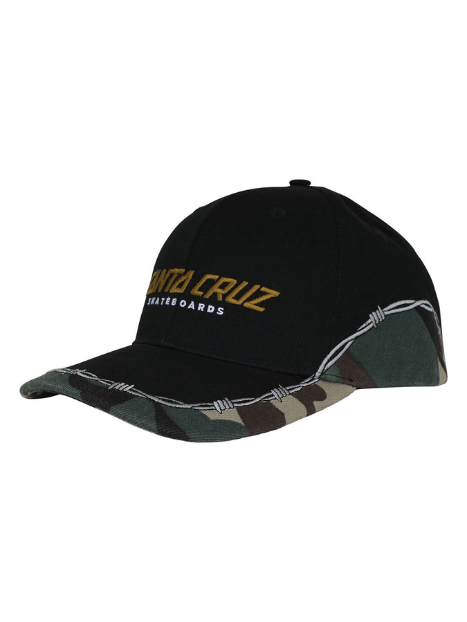 Santa Cruz Spot Snapback Hat | BLACK CAMO