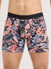 Saxx DropTemp Cooling Cotton Palm Passion Black Boxer