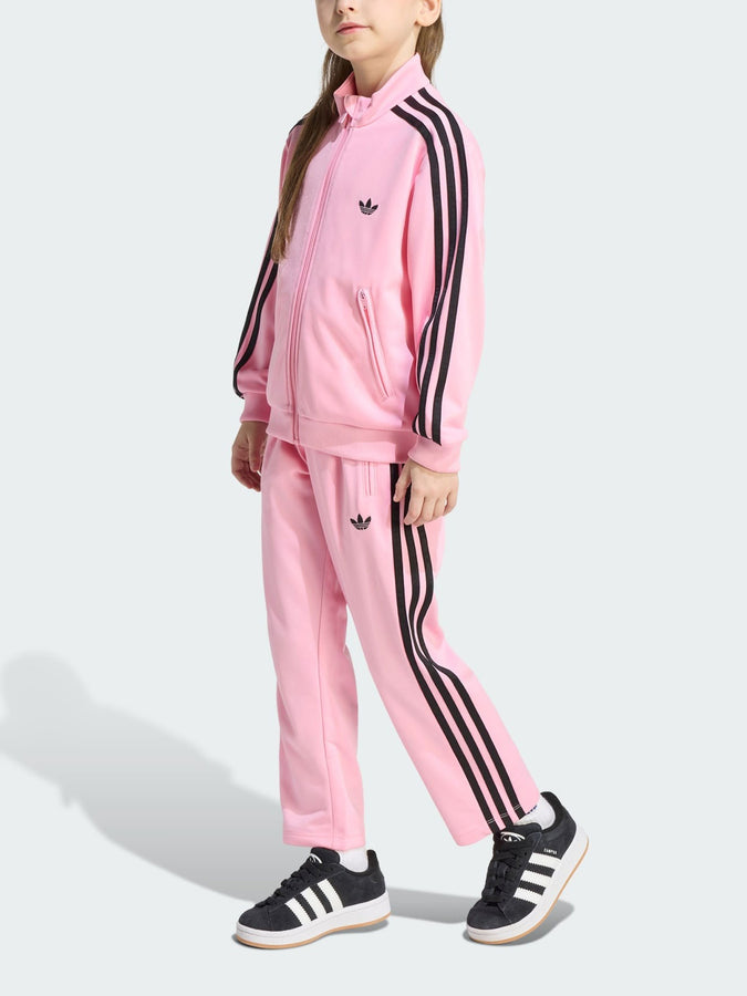 Adidas Adicolor Firebird Tracksuit Light Pink/Black Set Summer 2026 | LIGHT PINK/BLACK