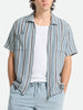 Brixton The Dexter Textured Stripe Short Sleeve Buttondown Shirt Summer 2026