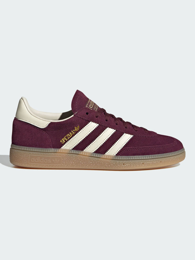 Adidas Handball Spezial Maroon/White/Gold Shoes Fall 2026 | MAROON/WHITE/GOLD
