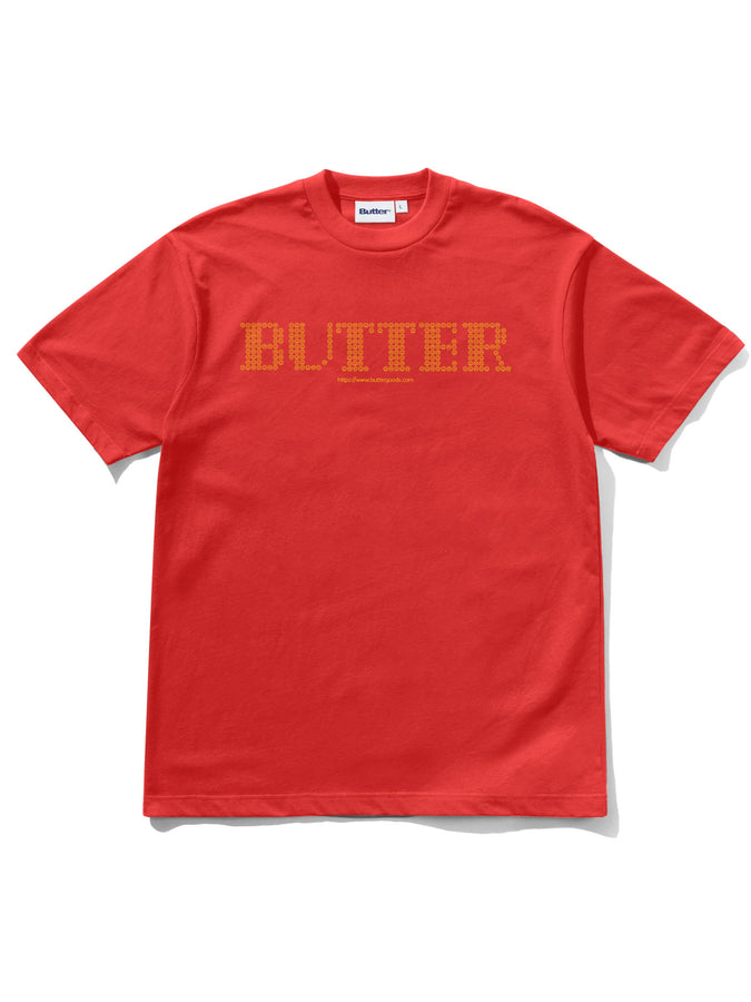 Butter Goods Terminal T-Shirt Fall 2026 | RED