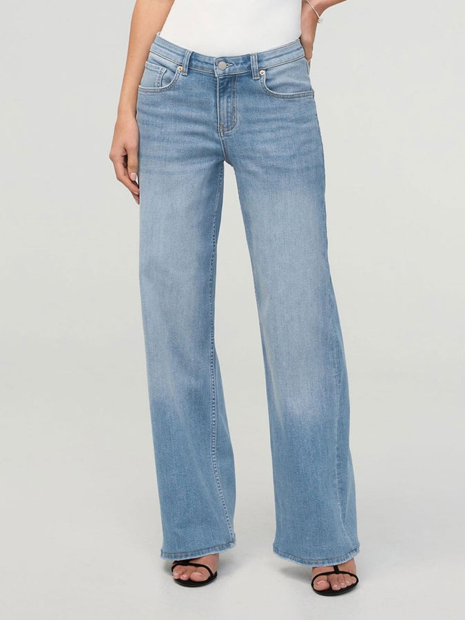 Duer Performance Plus Mid Rise Loose Straight Actuel Jeans Fall 2026 | CURRENT (CUR)