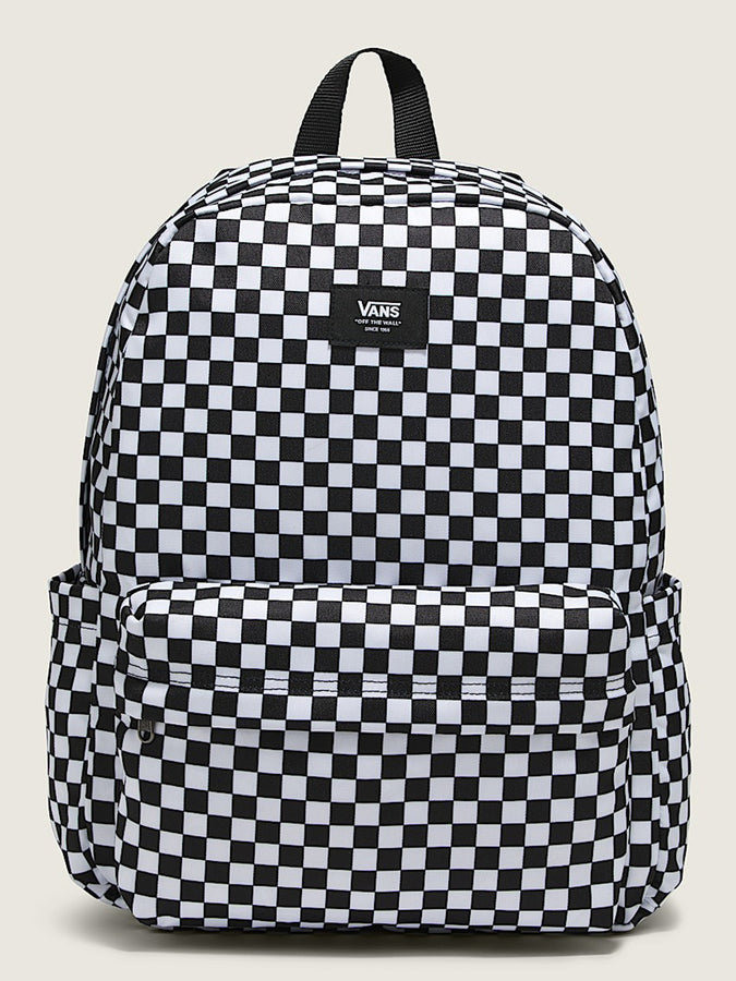 Vans Old Skool Check Backpack | BLACK/WHITE (Y28)
