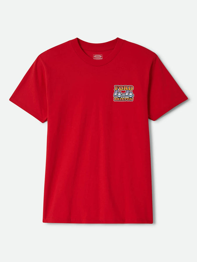 Ford x Brixton 4x4 Chrome T-Shirt Fall 2026 | RANGOON RED