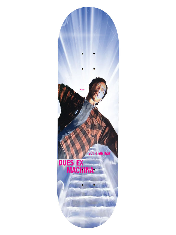 Sci- Fi Fantasy Jerry HSU Dues Ex Machina 8.25’’ Skateboard Deck | BLUE