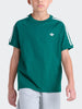 Adidas 3 Stripes Ringer Collegiate Green T-Shirt Fall 2026