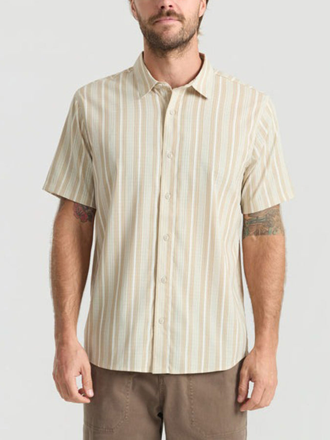 Roark Bless Up Short Sleeve Buttondown Shirt Summer 2026 | BEIGE (BEI)