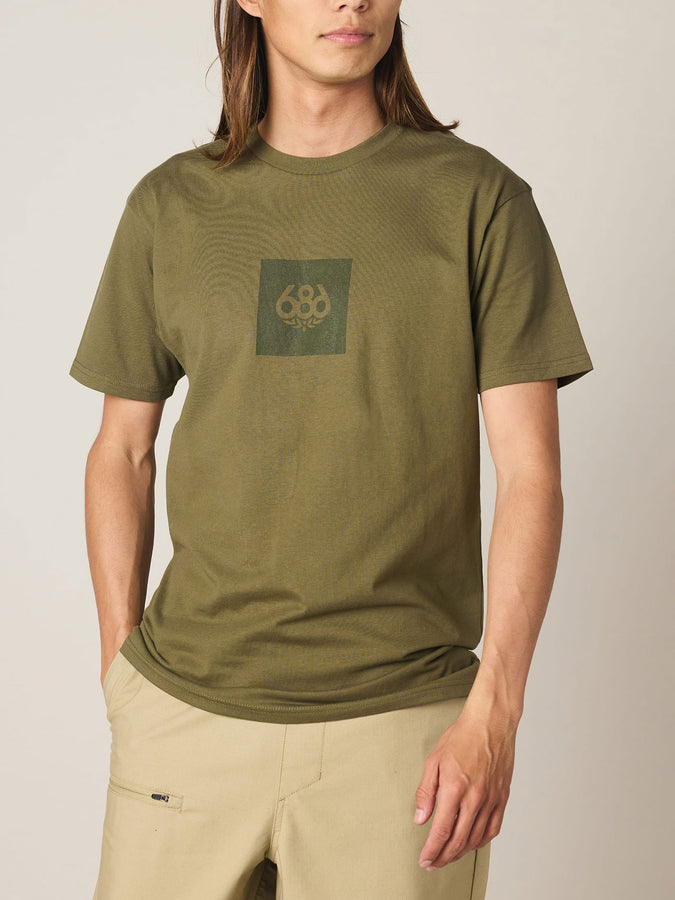 686 Knockout Authentic T-Shirt Fall 2026 | MILITARY GREEN
