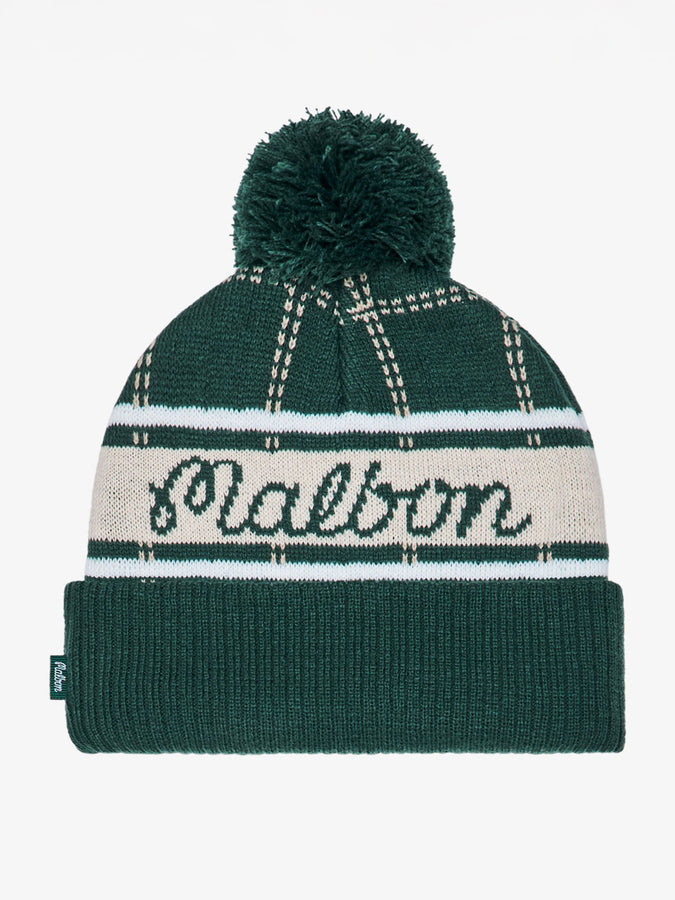 Malbon Holden Pom Beanie | HUNTER GREEN