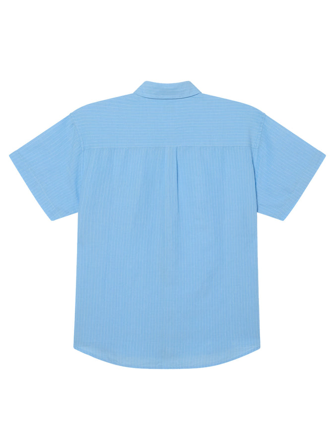Obey Barry Short Sleeve Buttondown Shirt Spring 2026 | BRUSHED NICKEL MULTI (BNK)