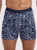 Saxx DropTemp Cooling Cotton Backsplash Dark Ink Boxer