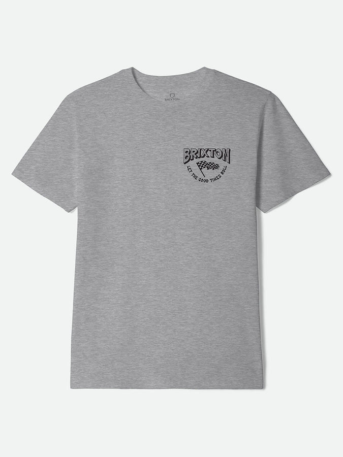 Brixton Garnet T-Shirt Summer 2026 | HEATHER GREY