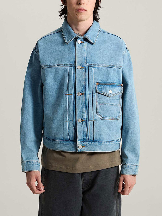 Vans Check 5 Denim Trucker Jacket Fall 2026 | LIGHT STONEWASH (TTJ)