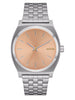 Nixon Time Teller Silver/Coral Watch