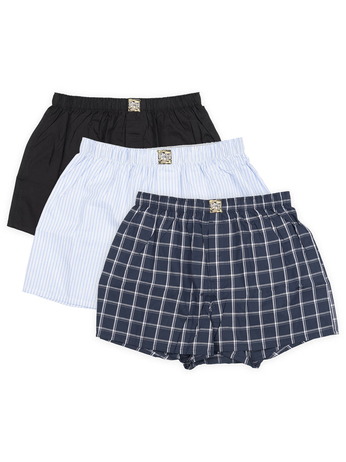 Frosted 3 Pack Boxer | ASSORTED