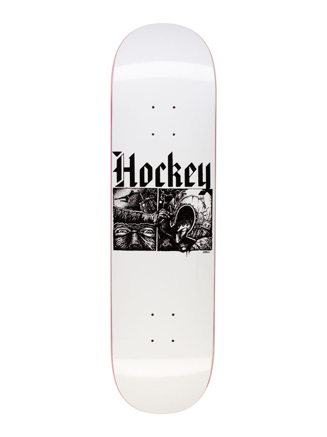 Hockey Nik Stain Middle Earth 8.25’’ & 8.5’’ Skateboard Deck | WHITE