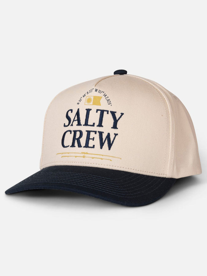 Salty Crew Coordinates Snapback Hat | NAVY