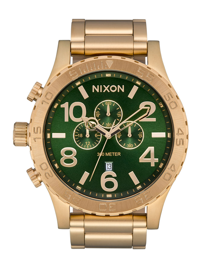 Nixon 51-30 Chrono Gold/Green Sunray Watch | GOLD/GREEN SUNRAY (1919)