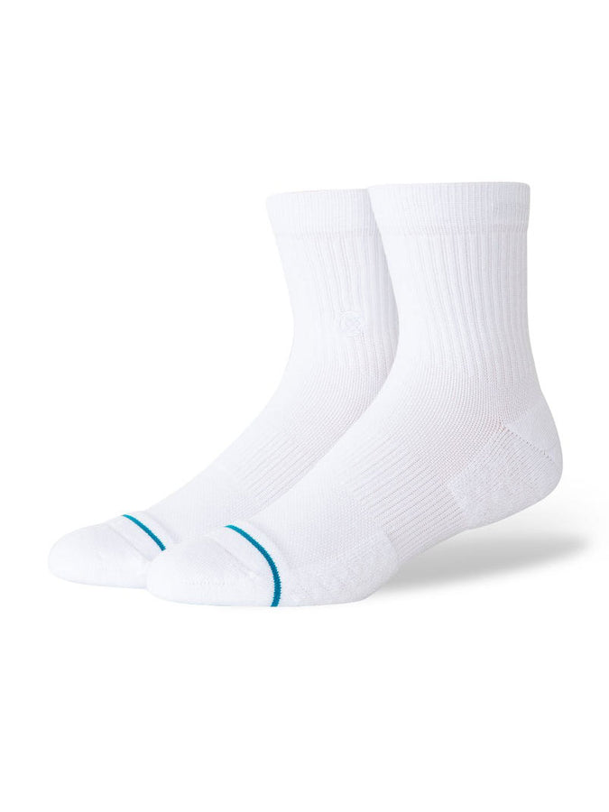 Stance Signature Quarter White Socks | WHITE (WHT)