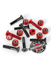 Independent Precision Phillips 7/8'' Black/Red Hardware
