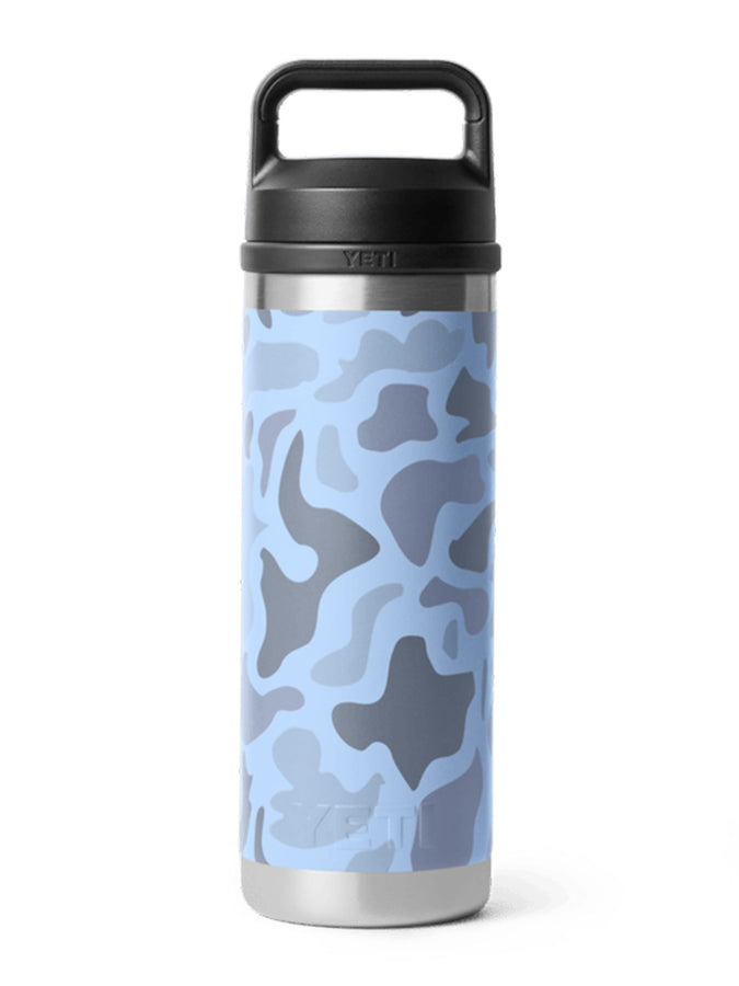 Yeti Rambler Blue Camo 18oz Chug Bottle | BLUE CAMO