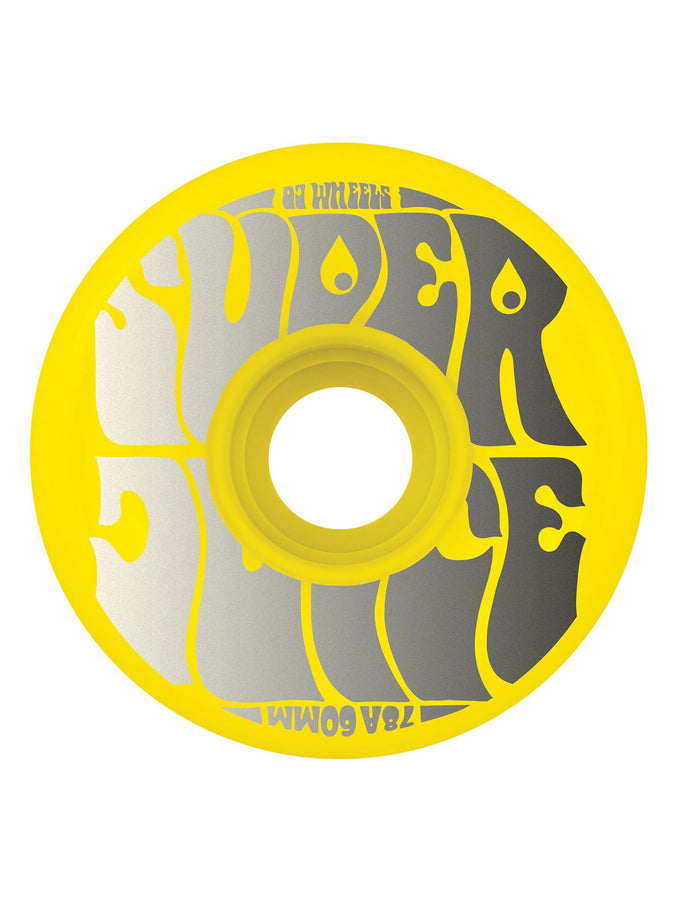 OJ's Super Juice Neon Yellow Skateboard Wheels | YELLOW
